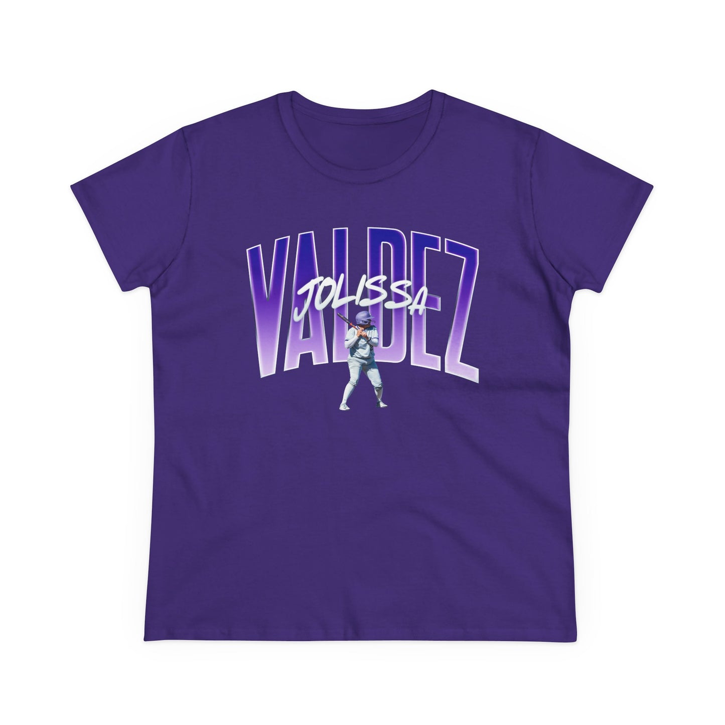 Jolissa Valdez Curved Combo Colored Women's Tee