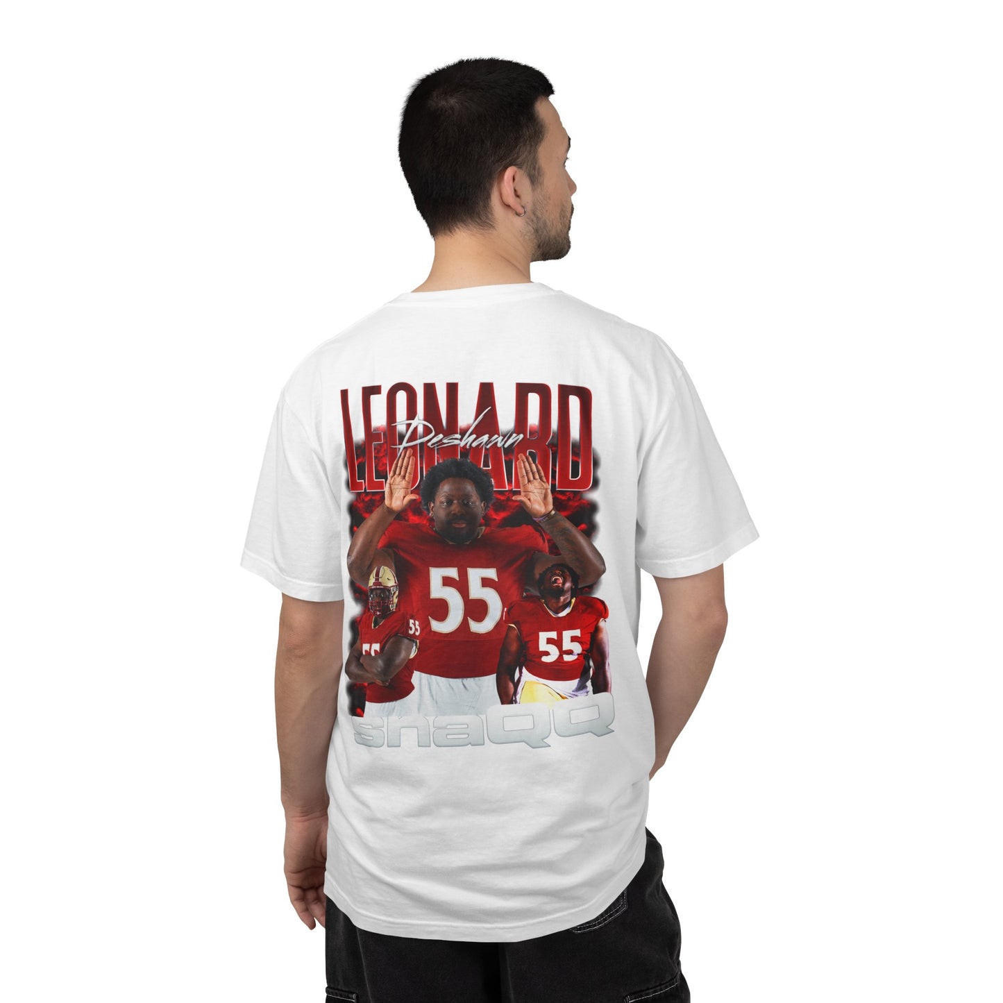 Deshawn Leonard Logo Front & Back Premium Tee