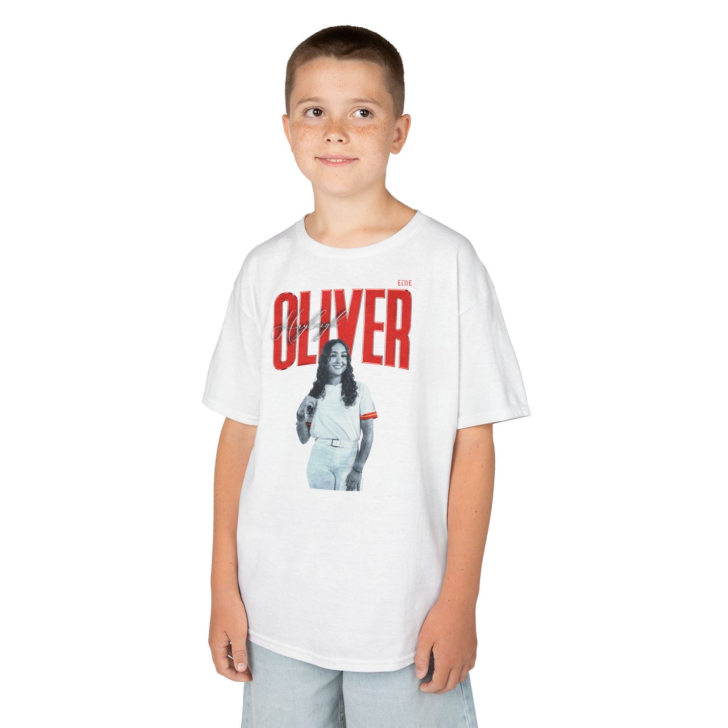 Hayleigh Oliver Faded Glory Kids Tee