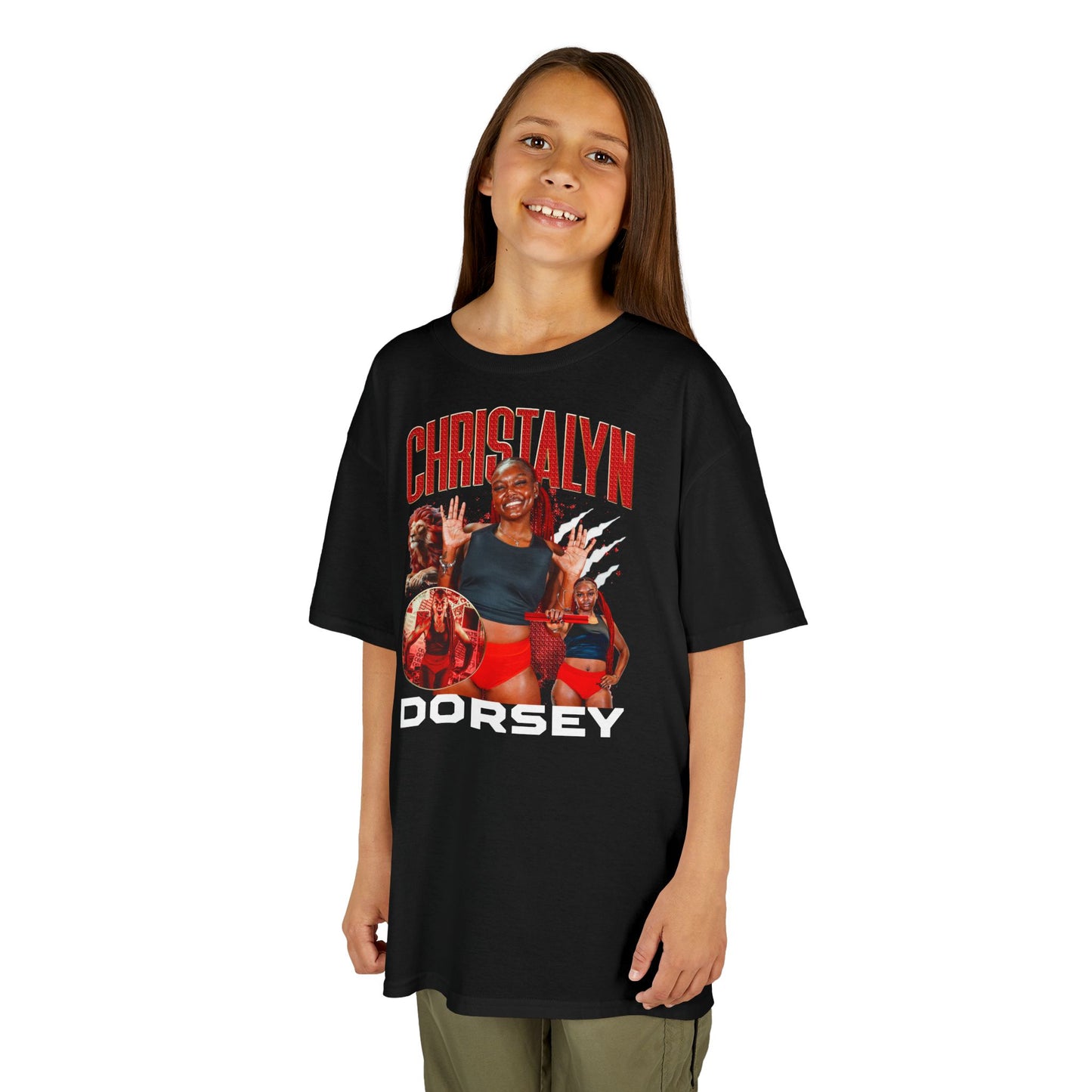 Christalyn Dorsey Team Mascot Kids Tee