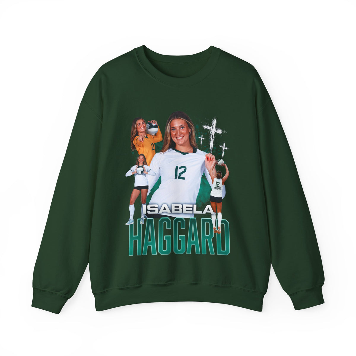 Isabela Haggard Crewneck Sweatshirt