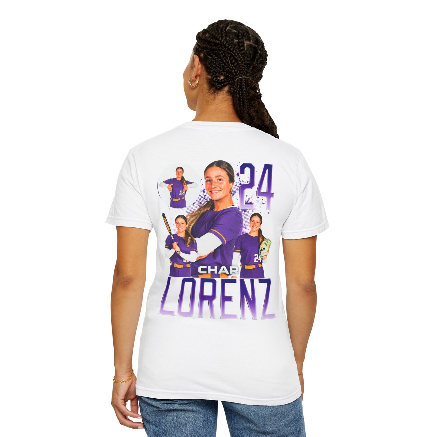 Char Lorenz Logo Front & Back Premium Tee