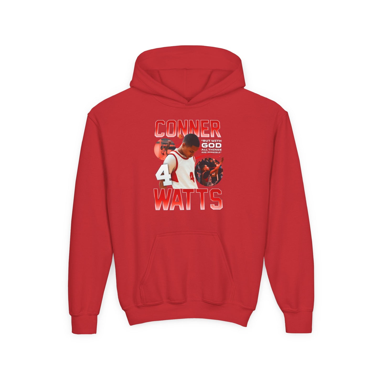 Conner Watts Kids Hoodie