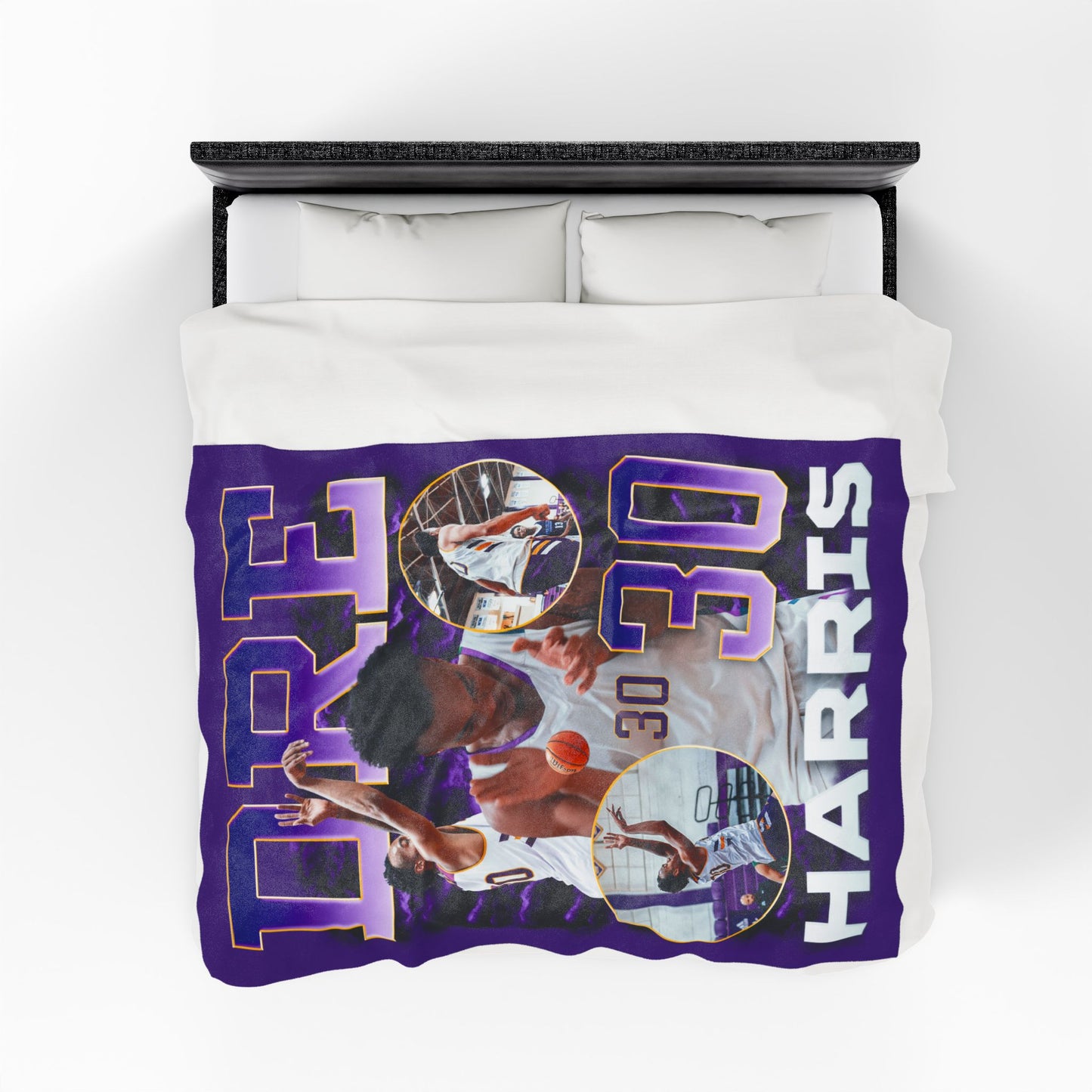 Dre Harris 60"-80" Plush Blanket