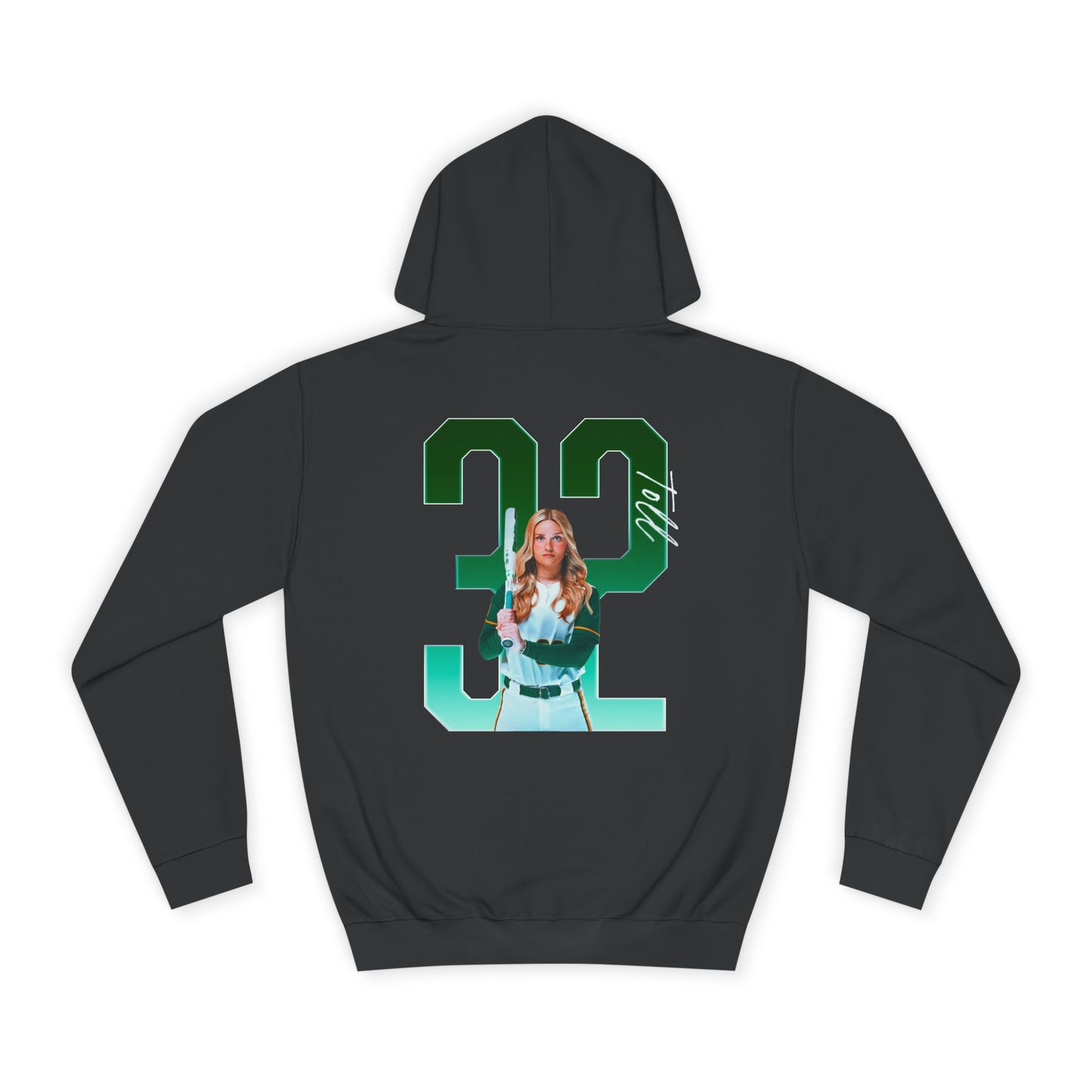 Lila Toll Player Icon Number Premium Hoodie