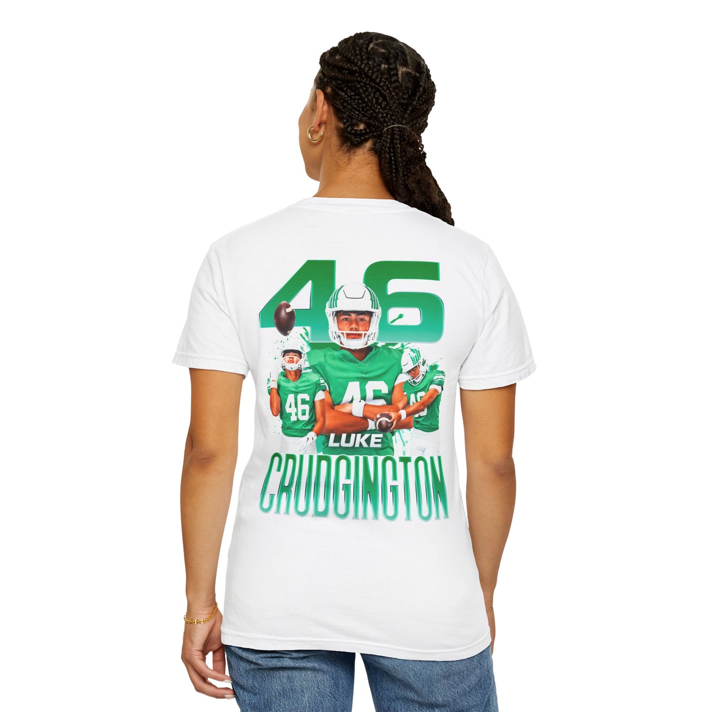 Luke Crudgington Logo Front & Back Premium Tee