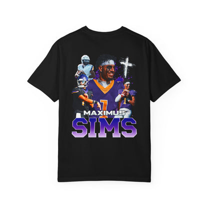 Maximus Sims Logo Front & Back Premium Tee