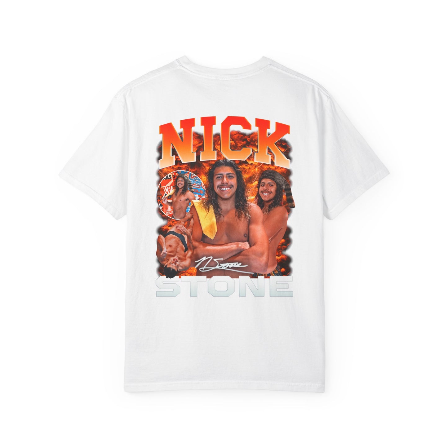 Nick Stone Logo Front & Back Premium Tee
