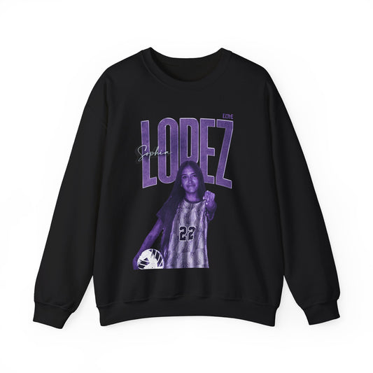 Sophia Lopez Faded Glory Crewneck Sweatshirt
