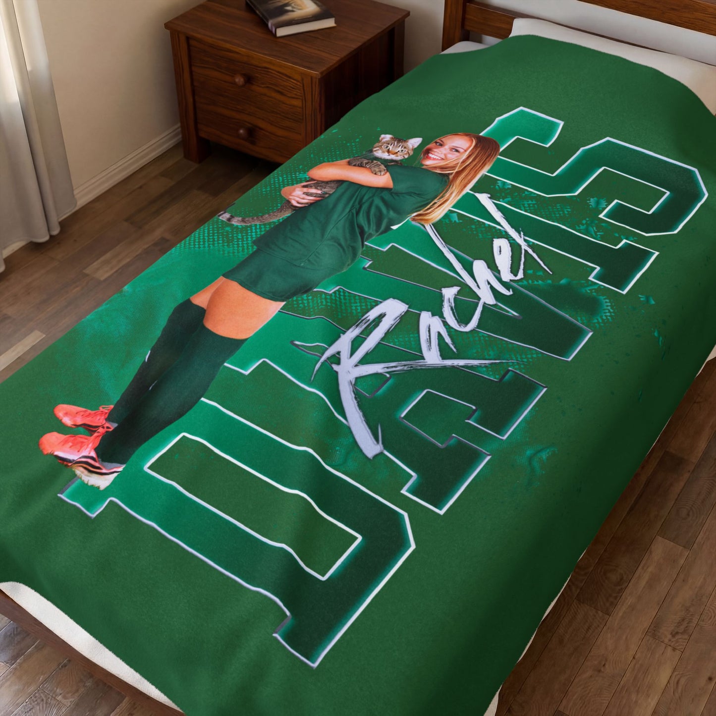 Rachel Davis 60"-80" Plush Blanket
