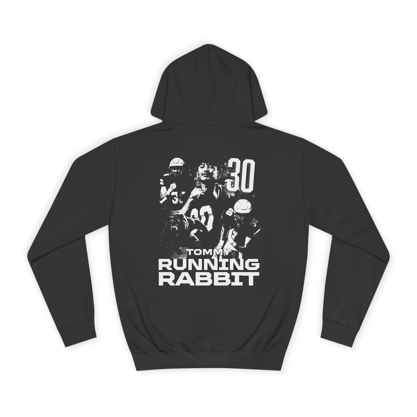 Tommy Running Rabbit Premium Vintage Blackout Hoodie