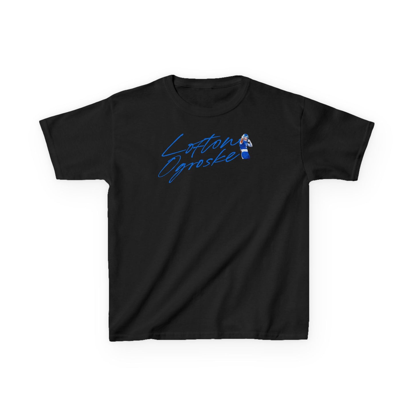 Lofton Ogroske Cursive Kids Tee