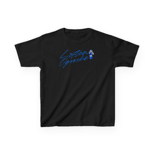 Lofton Ogroske Cursive Kids Tee