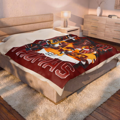 TJ Thomas 60"-80" Plush Blanket