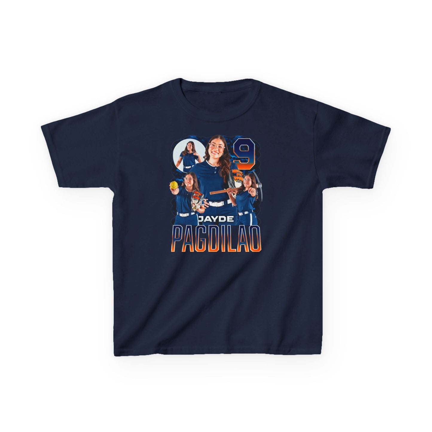 Jayde Pagdilao Name & Number Combo Kids Tee