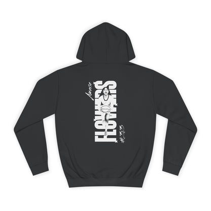 Amerie Flowers Vintage Blackout Premium Hoodie