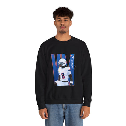 Swipe Marshall Player Icon Initials Crewneck Sweatshirt