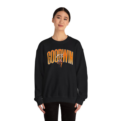 Ella Goodwin Curved Combo Colored Crewneck Sweatshirt