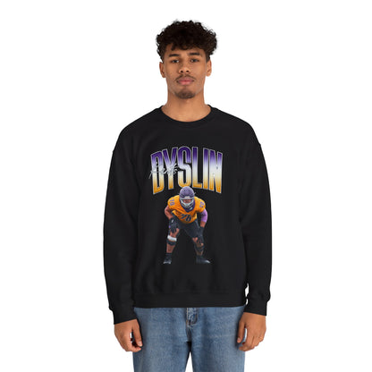 Keats Dyslin Curved Combo Colored Crewneck Sweatshirt