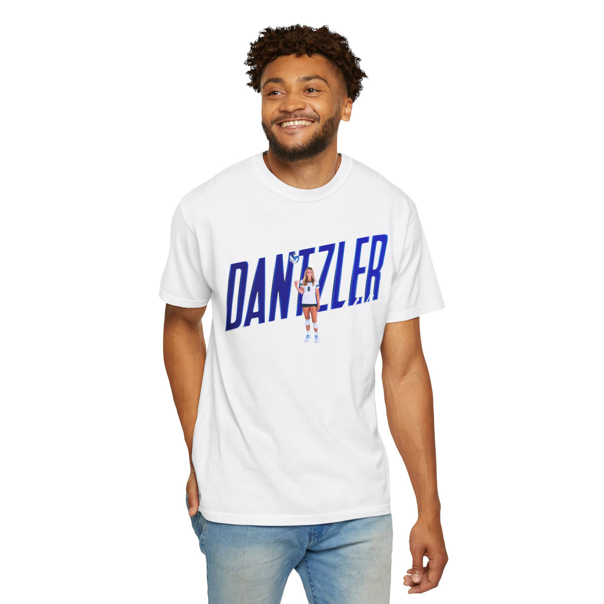 Hadley Dantzler Cursive Combo Colored Premium Tee