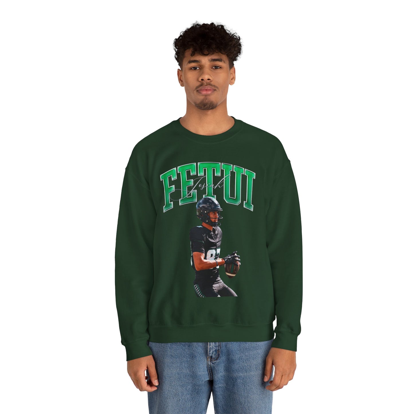 Josiah Fetui Athlete Glory Crewneck Sweatshirt