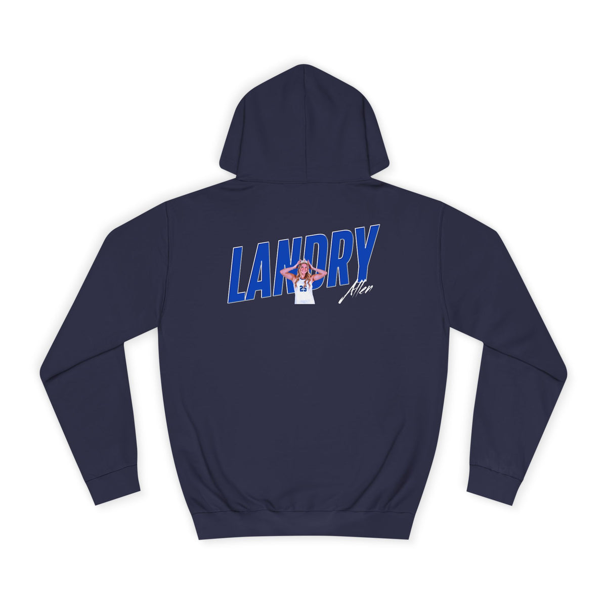 Landry Allen Cursive Combo Colored Premium Hoodie