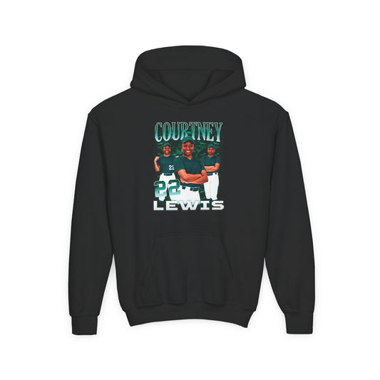 Courtney Lewis Colored & White Combo Kids Hoodie