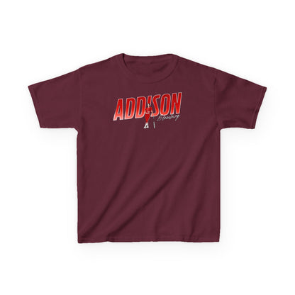 Addison Blomberg Cursive Combo Kids Tee