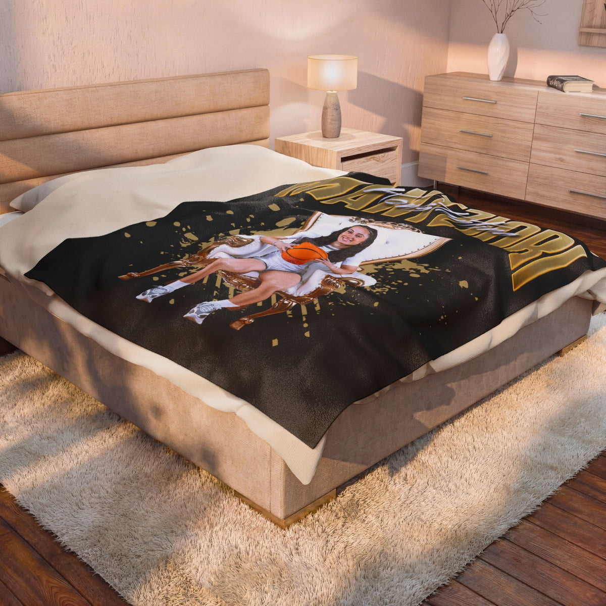 Konstantina Mantziori 60"-80" Plush Blanket