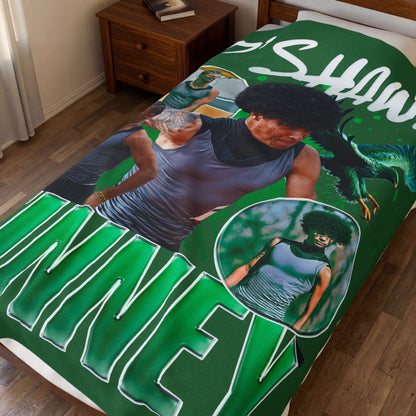 D'Shawn Finney 60"-80" Plush Blanket