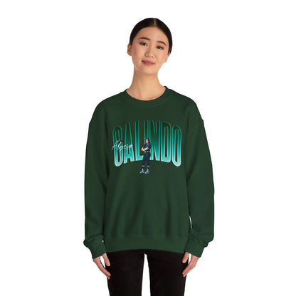Alyssa Galindo Big Last Name Crewneck Sweatshirt