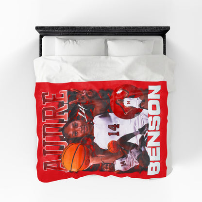 Audre Benson 60"-80" Plush Blanket