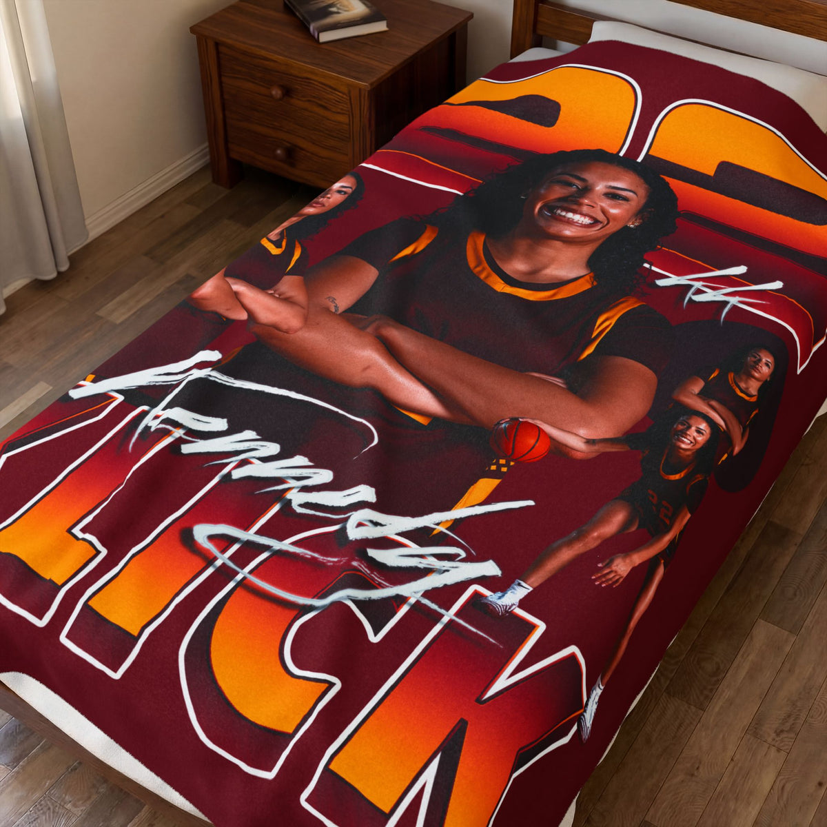 Kennedy Klick 60"-80" Plush Blanket