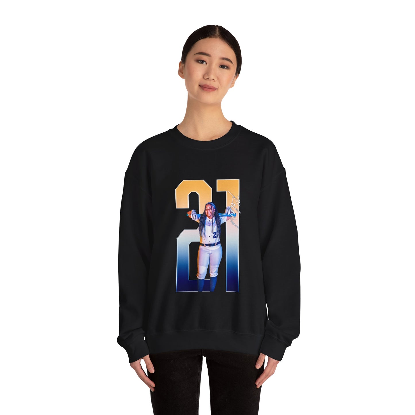 Madison Roland Player Icon Number Crewneck Sweatshirt