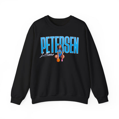 Lilliana Petersen Big Last Name Crewneck Sweatshirt