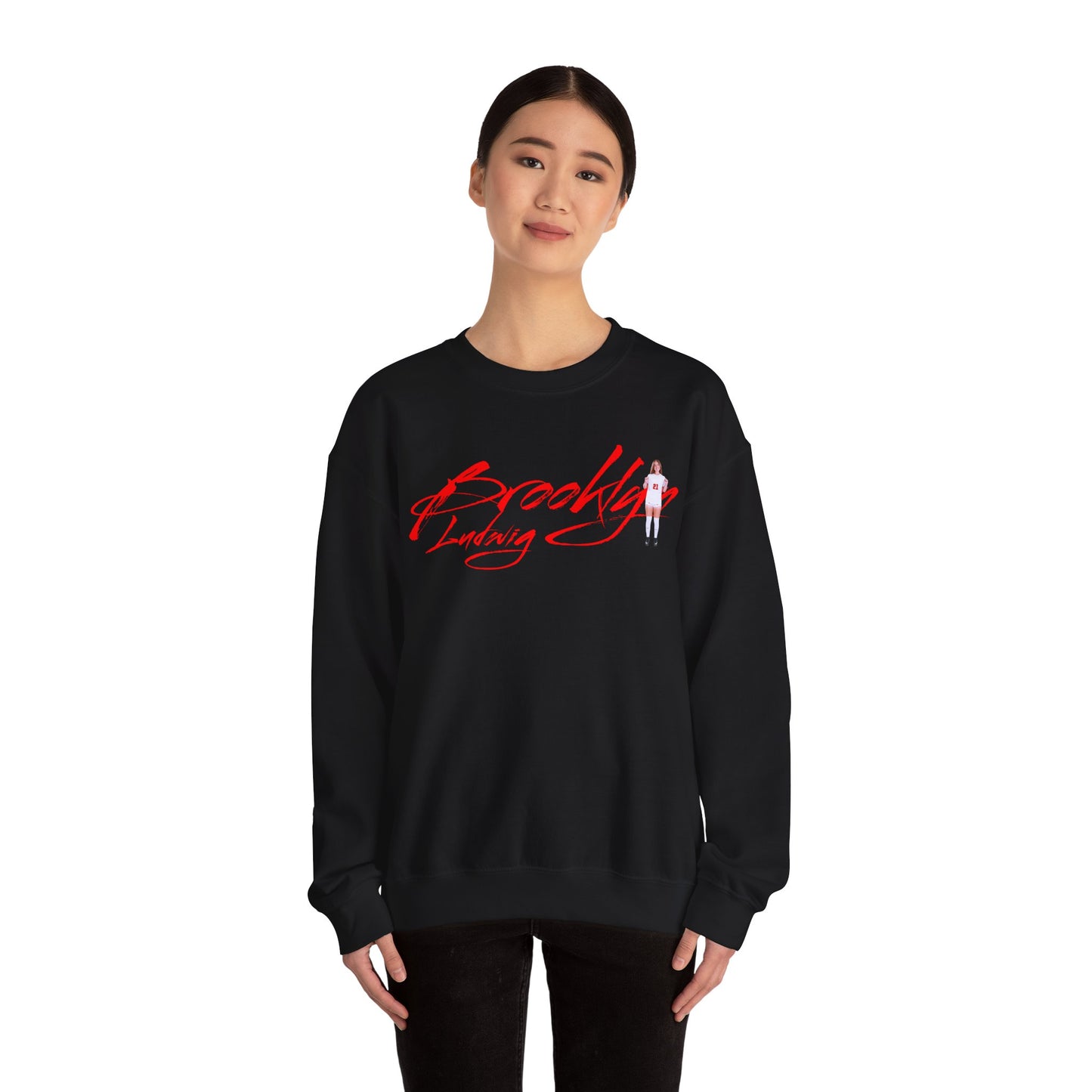 Brooklyn Ludwig Cursive Crewneck Sweatshirt