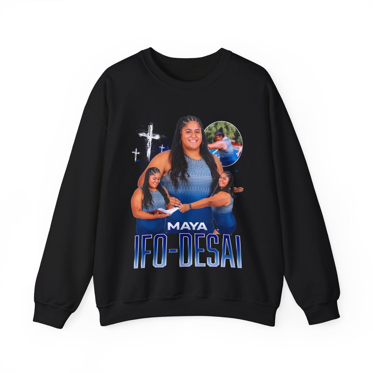 Maya Ifo Desi Crewneck Sweatshirt