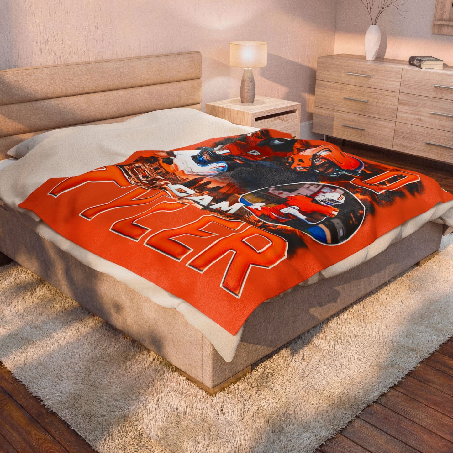 Cam Tyler 60"-80" Plush Blanket