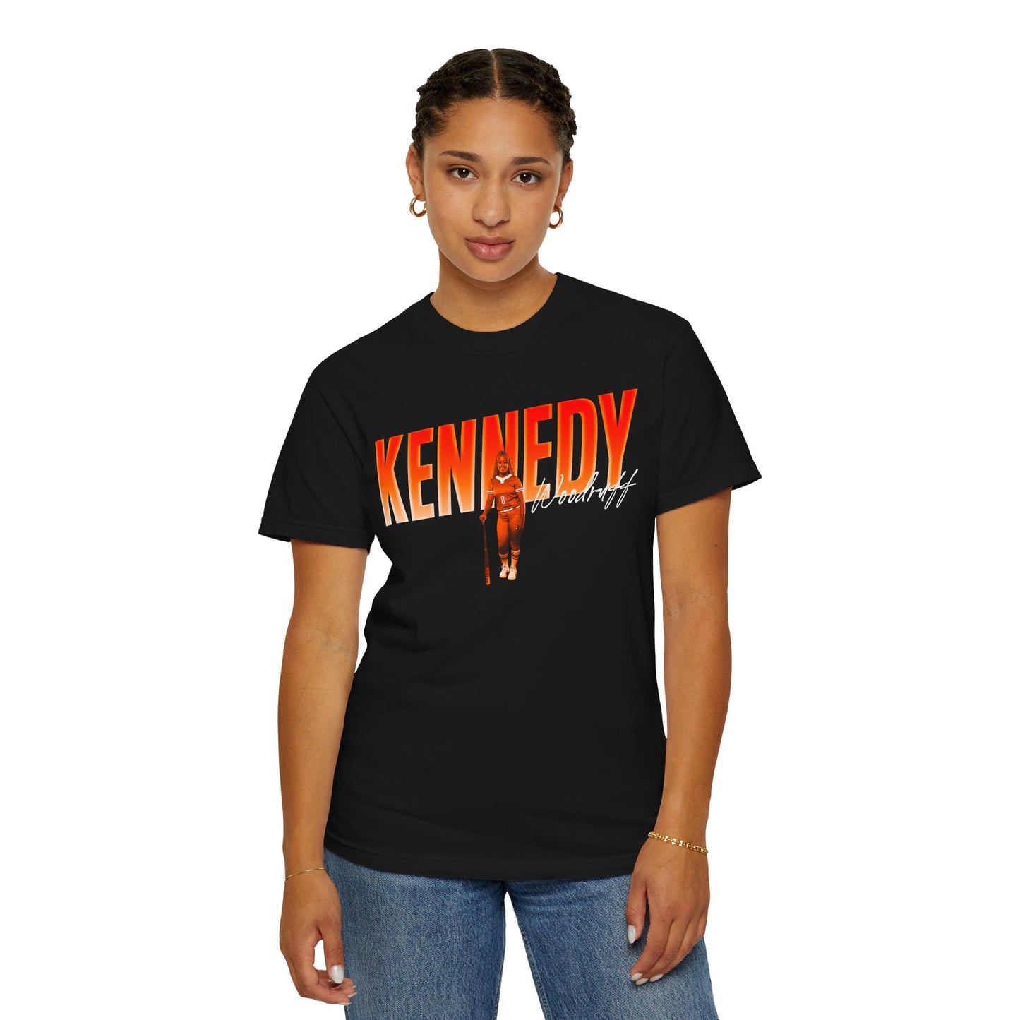 Kennedy Woodruff Cursive Combo Colored Premium Tee