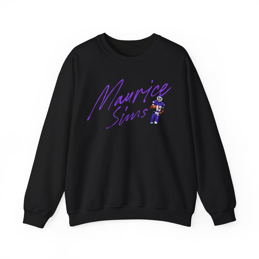 Maurice Sims Cursive Crewneck Sweatshirt