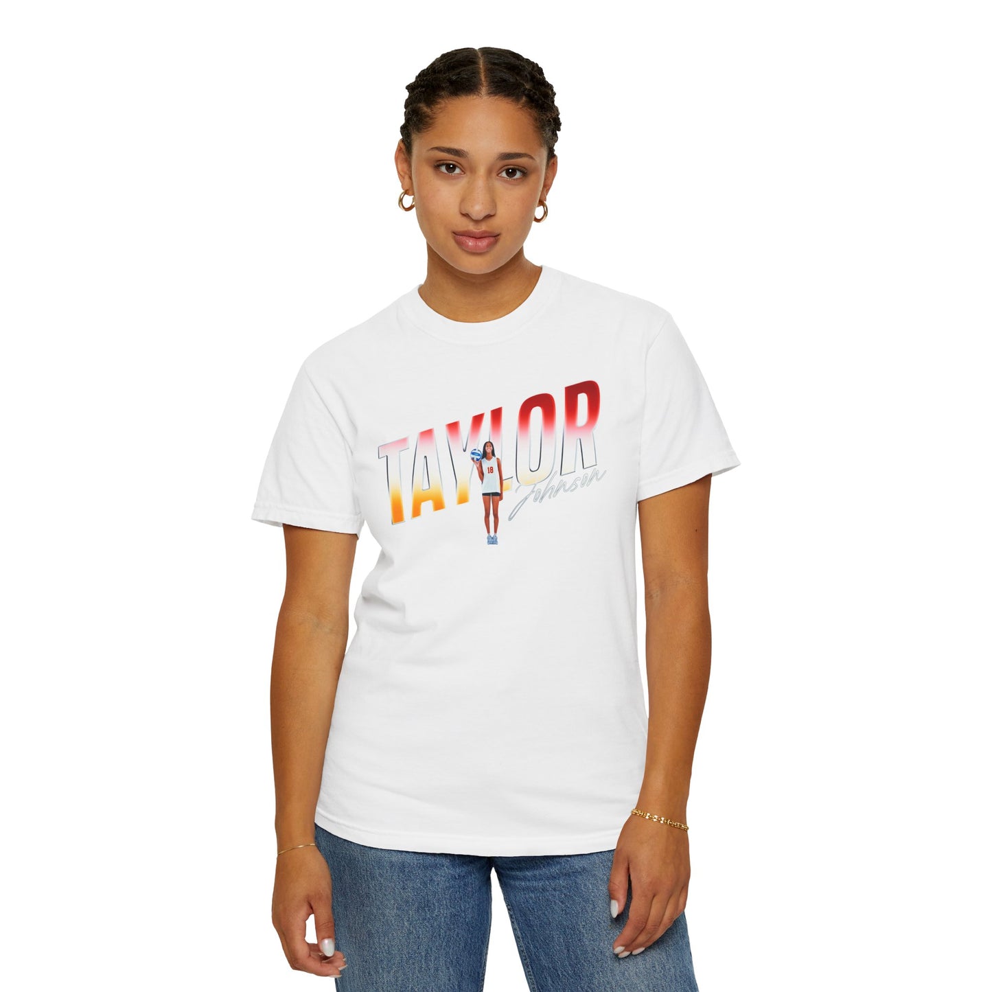 Taylor Johnson Cursive Combo Premium Tee