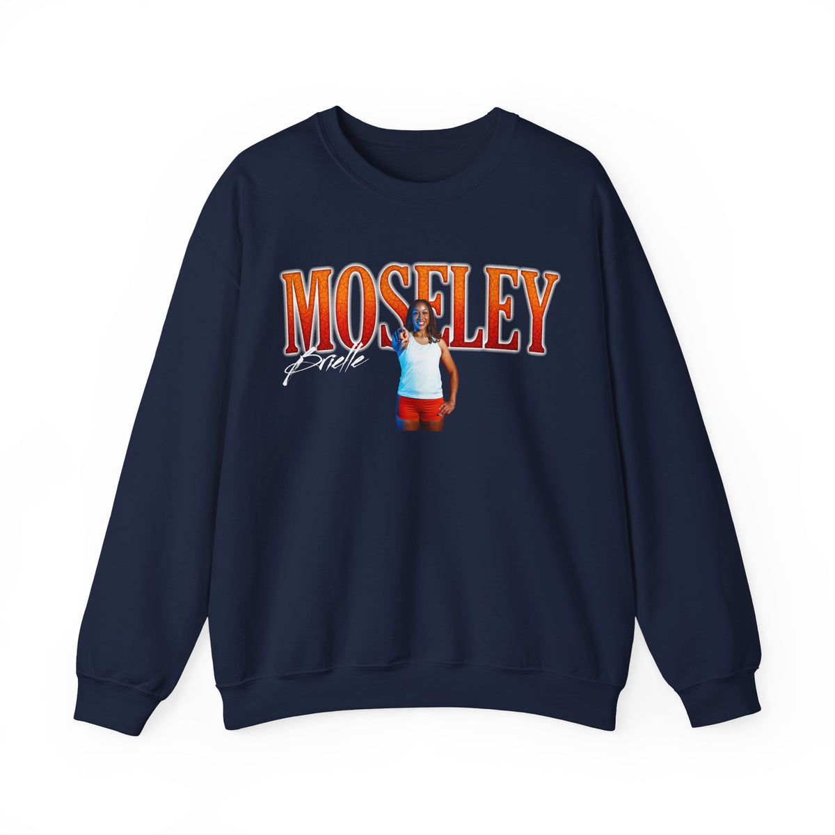 Brielle Moseley Big Last Name Crewneck Sweatshirt