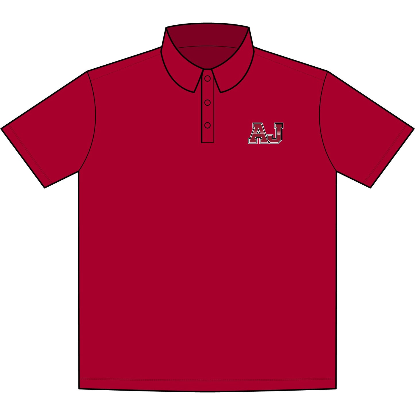 Alexia Jones Logo Men's UV Polo