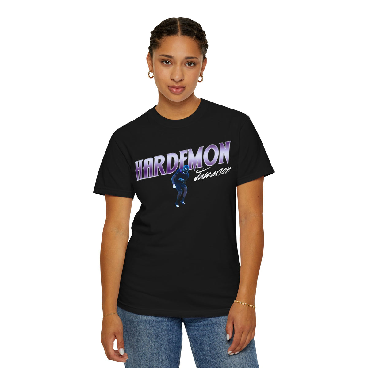 Jamarion Hardemon Cursive Combo Colored Premium Tee