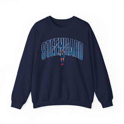 Landri Steenhard Curved Combo Colored Crewneck Sweatshirt