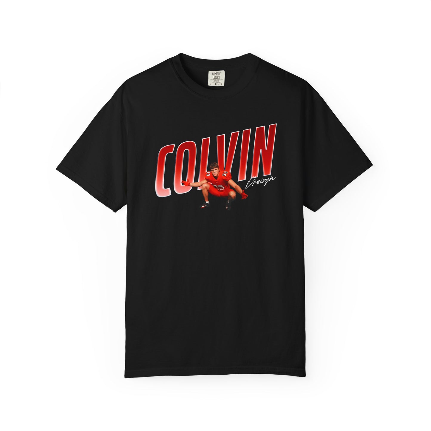 Draivyn Colvin Cursive Combo Premium Tee