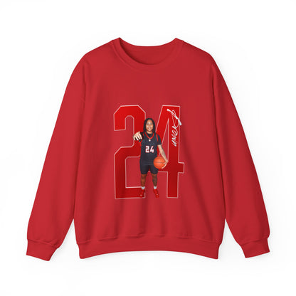 Trista Brown Player Icon Number Crewneck Sweatshirt