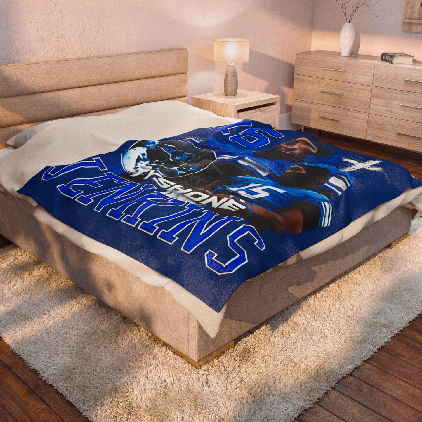 Tyshone Jenkins 60"-80" Plush Blanket