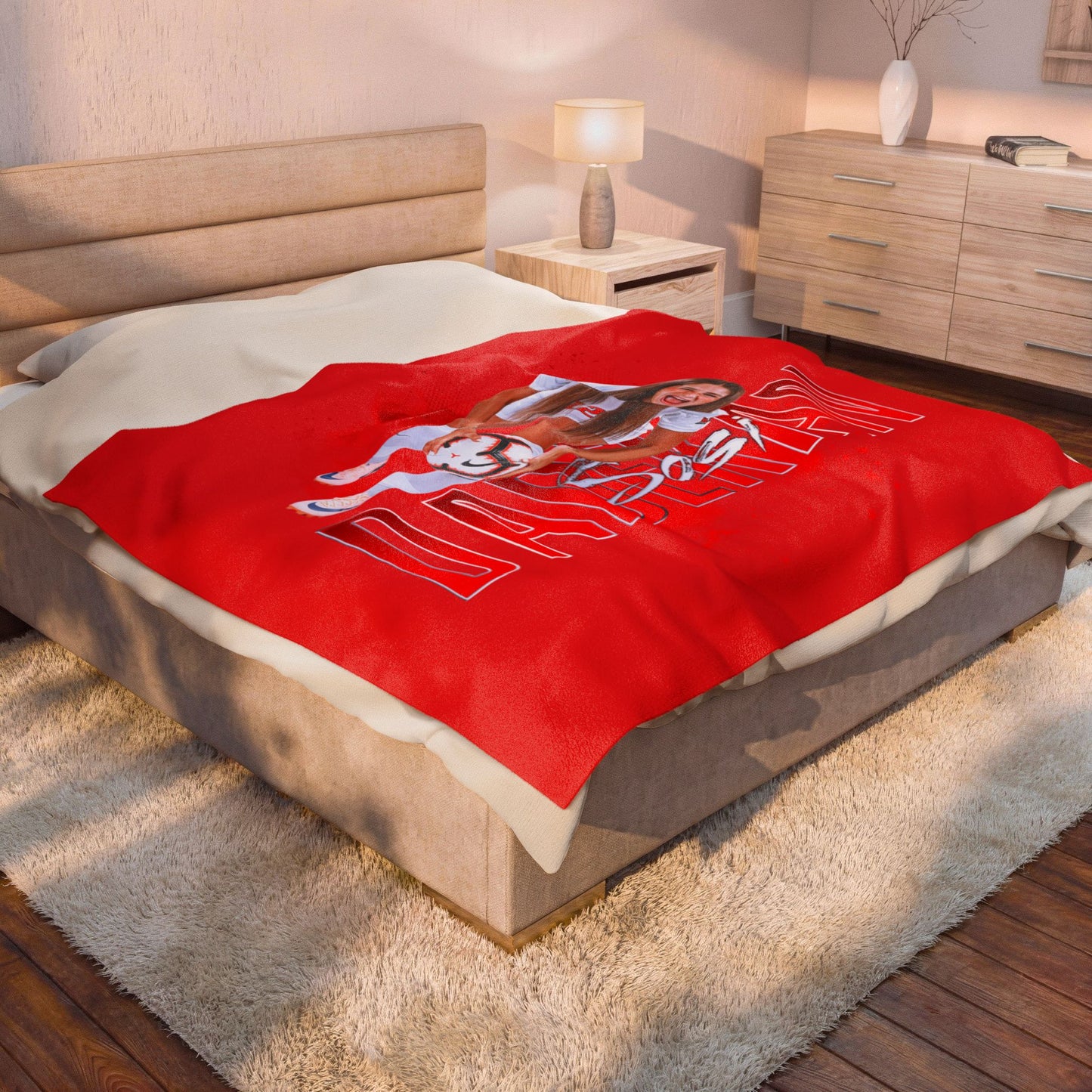 Sosi Dadekian 60"-80" Plush Blanket
