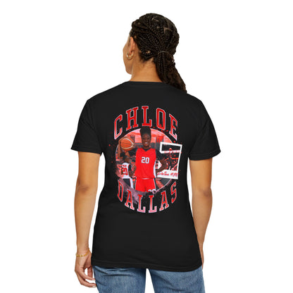 Chloe Dallas Logo Front & Back Premium Tee